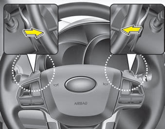 Paddle shifter (if equipped)