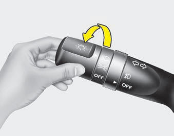 Headlight position (  )
