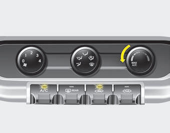 MAX A/C-Level (B, D) (if equipped)