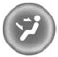 Air flow is directed towards the face and the floor.