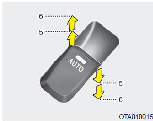 Auto up/down window (if equipped)