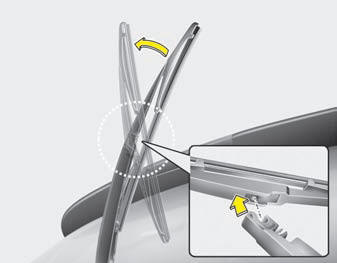 Rear window wiper blade